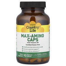 Max-Amino Caps with Vitamin B6, 90 Vegetarian Capsules