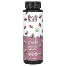 Organic Chia Oil, 8 fl oz (236 ml)