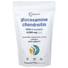 Glucosamine Chondroitin, MSM & Turmeric, 300 Bisected Tablets