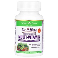 Earth's Blend, One Daily Superfood Multi-Vitamin with Iron, 30 Vegetarian