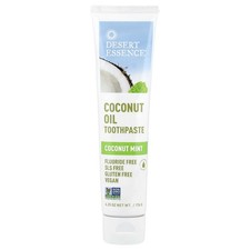 Coconut Oil Toothpaste, Coconut Mint, 6.25 oz (176 g)