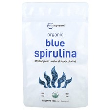 Organic Blue Spirulina, 1.05 oz (30 g)