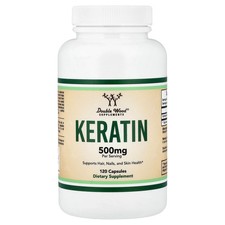 Keratin, 120 Capsules (250 mg per Capsule)