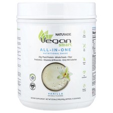 Naturade®, All-In-One Nutritional Shake, Vanilla, 1.4 lb (645 g)