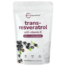 Trans-Resveratrol With Vitamin E, 5 oz (142 g)