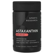 Astaxanthin, 12 mg, 60 Veggie Softgels