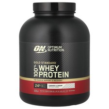 Gold Standard® 100% Whey Protein, Cookies & Cream, 4.65 lb (2.1 kg)