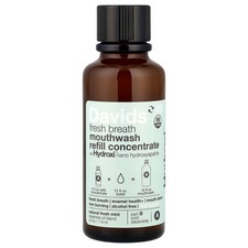 Fresh Breath Mouthwash Refill Concentrate, Natural Fresh Mint, 4 fl oz (118 ml)
