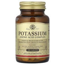 Potassium, Amino Acid Complex, 100 Tablets (99 mg per Tablet)