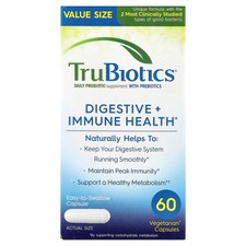 Digestive + Immune Health, 60 Vegetarian Capsules