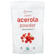 Organic Acerola Powder, 8 oz (227 g)