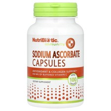 Immunity, Sodium Ascorbate, 100 Vegan Capsules