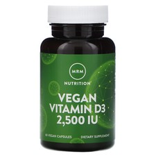 MRM Vegan Vitamin D3, Vegan Capsules