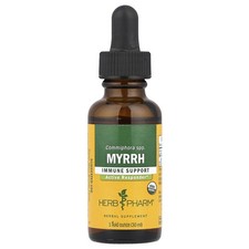 Herb Pharm Myrrh Sun-Dried Tree Resin 1 fl oz 30 ml Gluten-Free