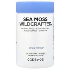 Sea Moss, Wildcrafted, 120 Vegetable Capsules