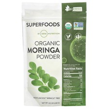 Organic Moringa Powder, 8.5 oz (240 g)