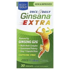 Ginsana® Extra, Caffeine Free, 30 VegCaps