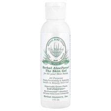 Herbal Answers Inc Herbal Aloe Force The Skin Gel 4 fl oz Raw