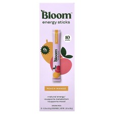Energy Sticks, Peach Mango , 10 Stick Packs, 0.16 oz (4.6 g) Each