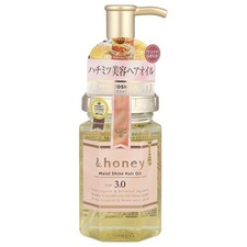 Moist Shine Hair Oil, Bulgarian Fairy Rose Honey, 3.4 oz (100 ml)