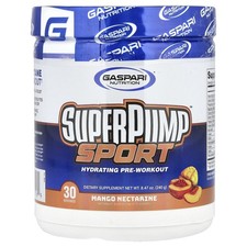 SuperPump™ Sport, Hydrating Pre-Workout, Mango Nectarine, 8.47 oz (240 g)