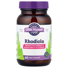 Oregon s Wild Harvest Rhodiola 60 Vegetarian Capsules Dairy-Free, Gluten-Free,