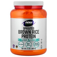 Sports, Sprouted Brown Rice Protein Powder, Unflavored, 2 lbs (907 g)