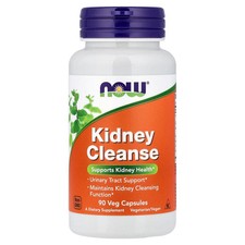 Now Foods Kidney Cleanse 90 Veggie Caps GMP Quality Assured, Vegan, Vegetarian
