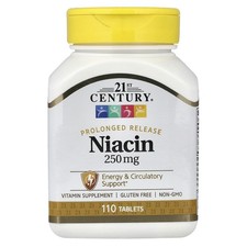 Niacin, Prolonged Release, 110 Tablets