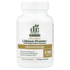 Lithium Orotate+ With Magnesium Glycinate, 60 Vegan Capsules