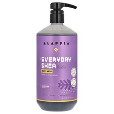 Everyday Shea Moisturizing Body Wash Lavender 32 fl oz 950 ml Fair Trade,
