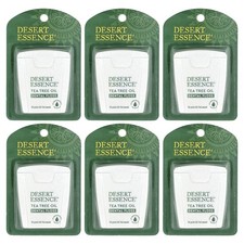 Dental Floss, Waxed, Tea Tree Oil, 6 Count, 50 yds (45.7 m) Each