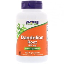 Now Foods, (3 Pack) Dandelion Root, 500 mg, 100 Veg Capsules