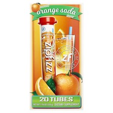 Energy Drink Mix, Orange Soda, 20 Tubes, 0.39 oz (11 g) Each