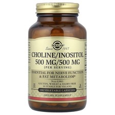 Choline/Inositol, 100 Vegetable Capsules