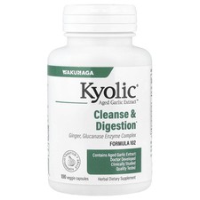 Aged Garlic Extract™, Cleanse & Digestion, Formula 102, 100 Veggie Capsules