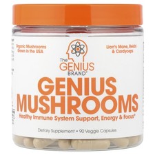 Genius Mushrooms, 90 Veggie Capsules