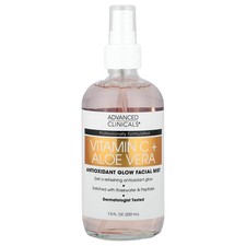 Vitamin C + Aloe Vera, Antioxidant Glow Facial Mist, 7.5 fl oz (222 ml)