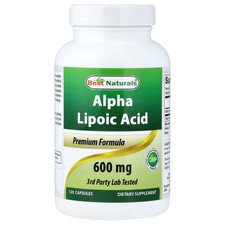 Alpha Lipoic Acid, 600 mg, 120 Capsules