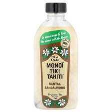 Monoi Tiare Tahiti Coconut Oil Sandalwood 4 fl oz 120 ml Not Tested on Animals,