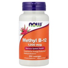 Methyl B-12, 1,000 mcg, 250 Lozenges