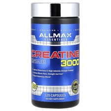 Creatine 3000, 120 Veggie Caps  (750 mg per Capsule)