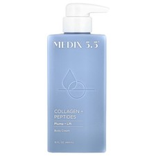 Body Cream, Collagen + Peptides, 15 fl oz (444 ml)