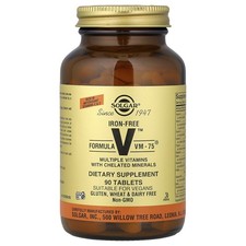 Formula V™ VM-75®, Multiple Vitamins with Chelated Minerals, Iron-Free, 90