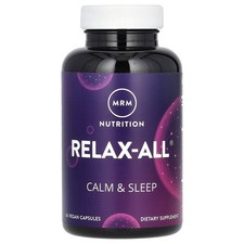 MRM Relax-All with Venetron 60 Vegan Capsules Egg-Free, Fish Free, Gluten-Free,