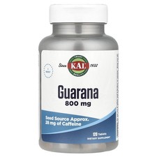 Guarana, 800 mg, 120 Tablets