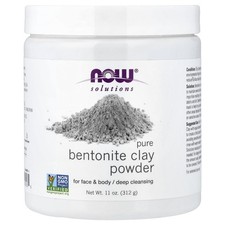 Solutions, Pure Bentonite Clay Powder, 11 oz (312 g)