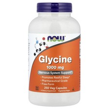 Glycine, 1,000 mg, 250 Veg Capsules