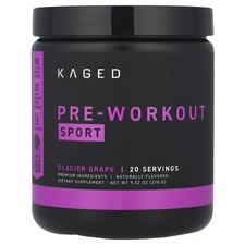 Pre-Workout, Sport, Glacier Grape, 9.52 oz (270 g)