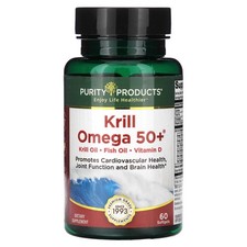Krill Omega 50+®, 60 Softgels